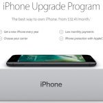 Logo of iPhone Upgrade Program provided by Apple