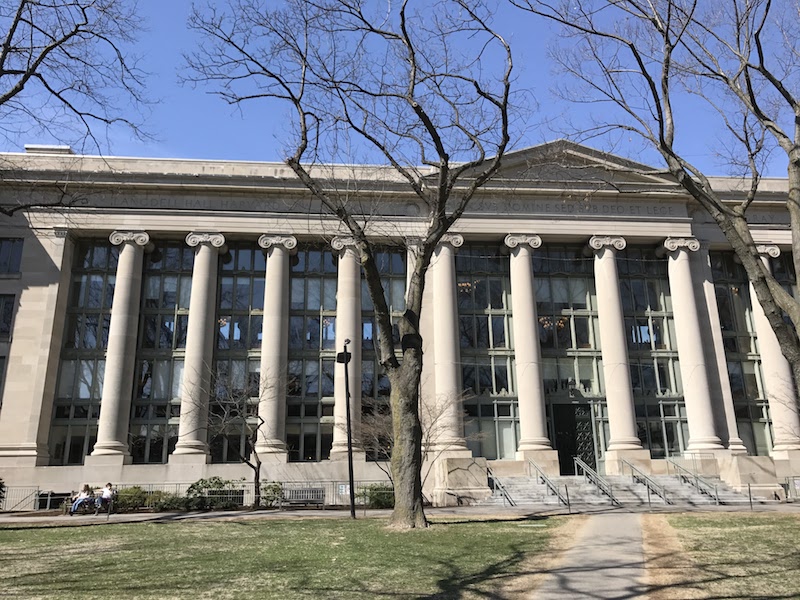 Langdell Hall-Law School Library at Harvard University